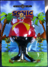 Squeeze Eggman figural keychain