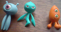 Colors wisps figures white/laser/rocket