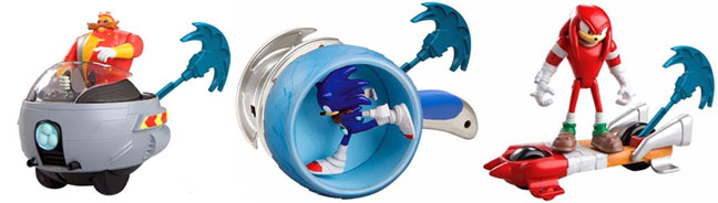Ripcord Racers Eggman Sonic Knuckles