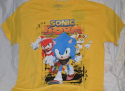Yellow Boom Trio STK shirt