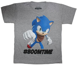BoomTime Hashtag Gray Tee