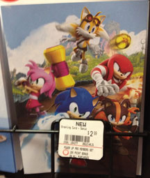 Sonic Boom Greeting Card