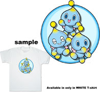 Dull white chao shirt fake