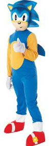 Childs Fake Sonic Costume