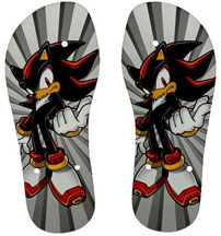 Fake Flipflops Shadow Pattern