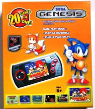 20 in 1 Genesis fake hand held