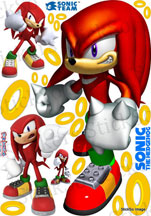 Knuckles Phony Sticker Sheet