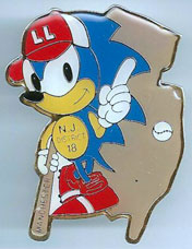 New Jersey Little League Enamel Pin