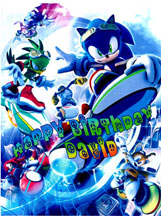 Off-color Riders birthday item