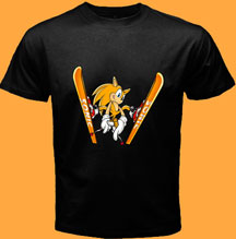 Orange Skii Sonic Shirt