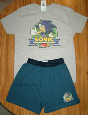 Applique Fake Pajama Set