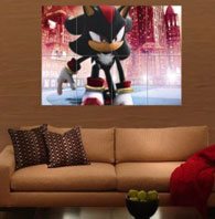 Tiled Shadow big poster