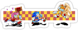 Amy Chase Fan Sticker