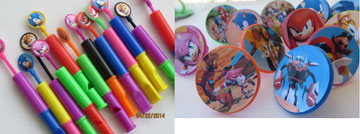 Boom Fake Whistles & Toppers