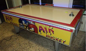 Fake Air Hockey Heroes Table