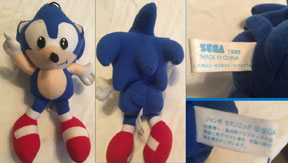 Tag Copying Dot Eyes Mini Fake Sonic