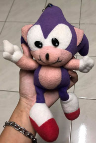 Bonkers Bootleg Plush Keychain