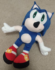 Brazil Bootleg Black Soles Sonic Doll