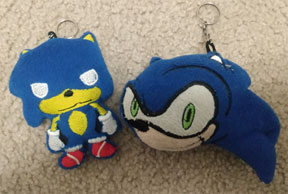 Mexico Mutant Fake Plush Keychains