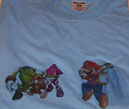 Chaotix & Mario Iron On & Turn Off!