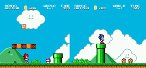 Red & Blue Sonic Jam 6