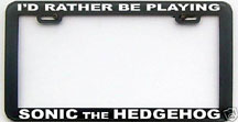 License Plate Border