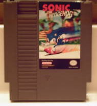 Bootleg NES Sonic Cart Jam Art