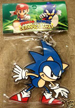Olympic Games Sonic Strange Keychain