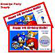 Ticket Style Birthday Invite Fakes
