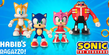 Habib Ragazzo Meal Toy Figures