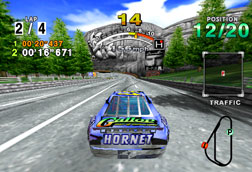 Daytona USA Racing Sonic Carving