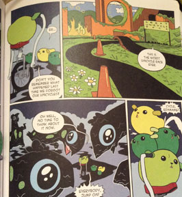 Mameshiba Comic Green Hill