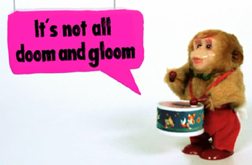 Monkey Drum Tails Art