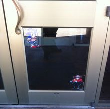 Wreck it Ralph promotional window clings