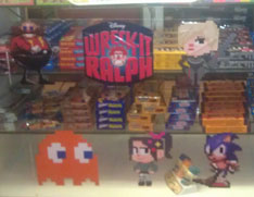 Sonic Wreck it Ralph Counter Stickers