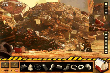 Wall-E Disney Game Hidden Item