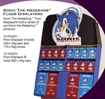 Floor Display Sonic Chocolate Variety Candy
