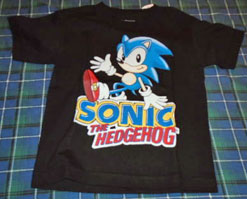 Classic 1990s Boys Black Tee