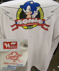 Woolco Sega Canada Sonic 1 Tee