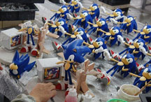 Assembly Process 20th Anniversary Sonic