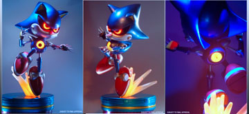 Metal Sonic Classic Light Up Statue