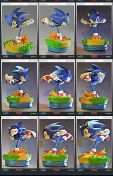 F4F Non-Light Modern Sonic Statue
