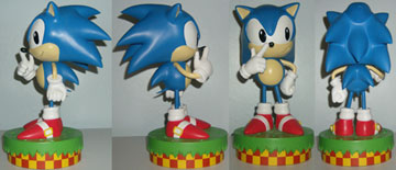 Full turn-around photos 12 inch polystone Sonic
