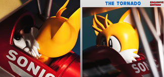 Tails Figure Pilot Plane Detail