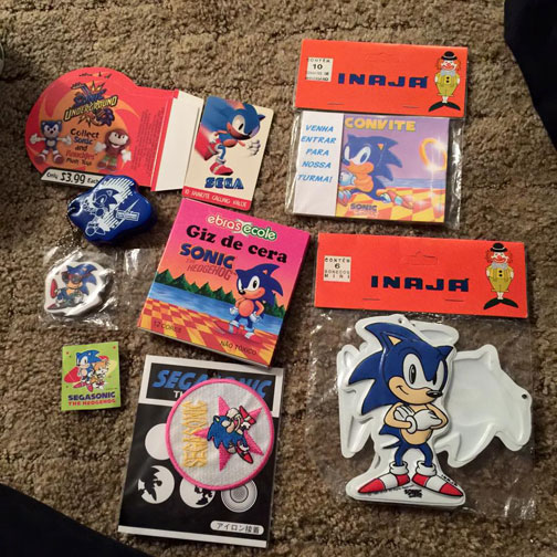 Inaja Europe Variety Sonic Items