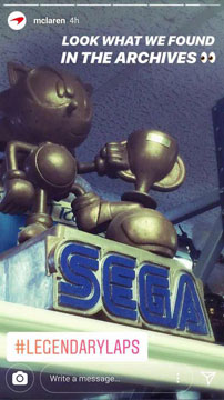 McLaren Europe Grand Prix Sonic Trophy