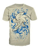 Paintball Blue & Wite Modern Sonic Tee