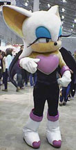 Rouge the Bat Gesture Side View
