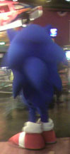 Mascot Back View GameWorks