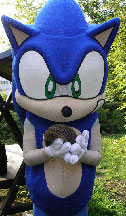 Wild-life sanctuary sponsoring mascot Sonic